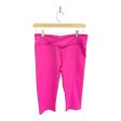 Athletic Capris By Fabletics In Pink, Size: M Online Hot Sale