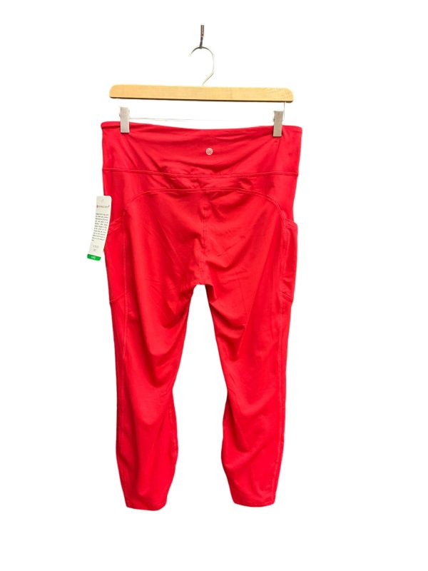 Athletic Leggings By Clothes Mentor In Red, Size: Xl Online now