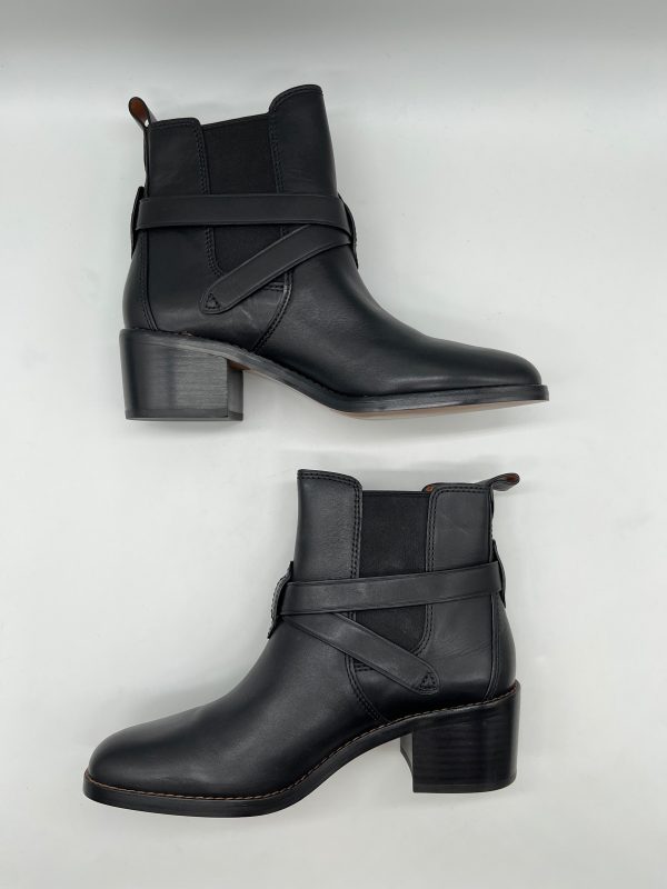 Boots Designer By Coach In Black, Size: 10 on Sale