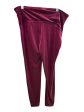 Pants Leggings By Spanx In Maroon, Size: 3x Fashion