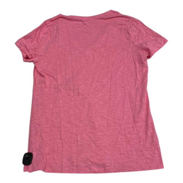 Top Short Sleeve By Felina In Pink, Size: L Online Sale