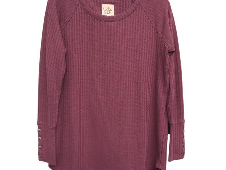 Top Ls By Cha Sor In Purple, Size:M Sale