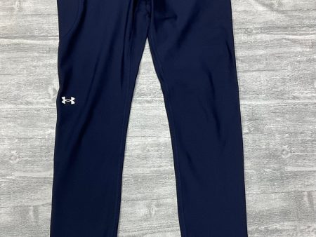 Athletic Leggings By Under Armour In Navy, Size: S For Sale