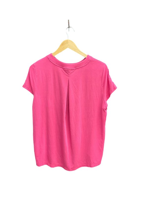 Athletic Top Short Sleeve By Athleta In Pink, Size: S Cheap