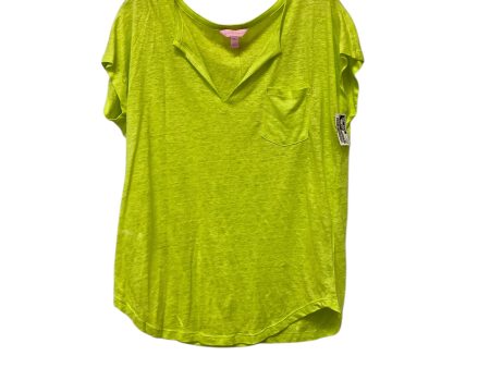 Top Short Sleeve Basic By Lilly Pulitzer In Green, Size: M Online Sale