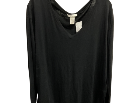 Top Long Sleeve Basic By H&m In Black, Size: M Online Hot Sale