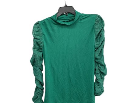 Top Long Sleeve By Maeve In Green, Size: L Hot on Sale