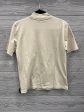 Top Short Sleeve By Christopher And Banks In Beige, Size: M Discount