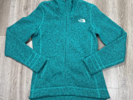 Athletic Jacket By The North Face In Teal, Size: S Online