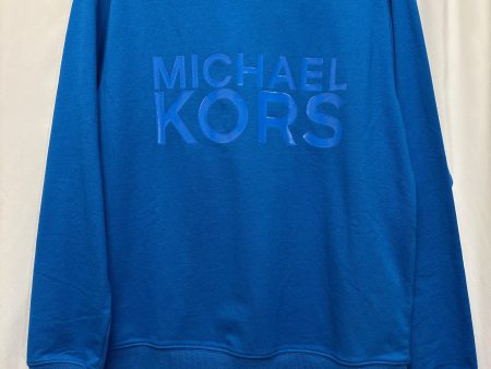 Top Long Sleeve By Michael By Michael Kors In Blue, Size: Xs Discount