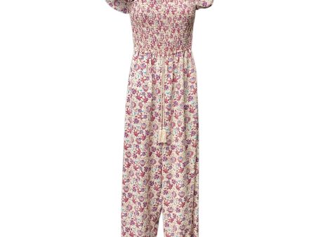 Jumpsuit By Bog Collective In Floral Print, Size: S Sale