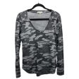 Top Long Sleeve By Z Supply In Camouflage Print, Size: S Online now