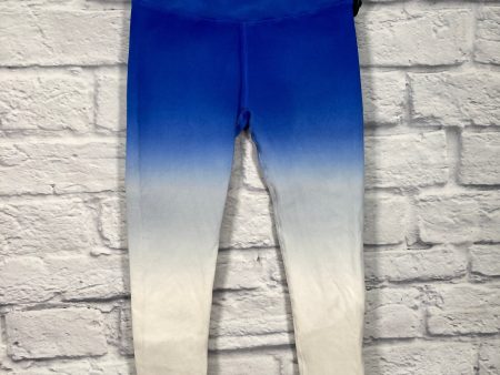 Athletic Leggings By Spiritual Gangster In Blue, Size: M Online Hot Sale