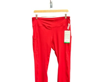 Athletic Leggings By Clothes Mentor In Red, Size: Xl Online now