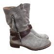 Boots Ankle Heels By Sofft In Grey, Size: 7.5 For Sale