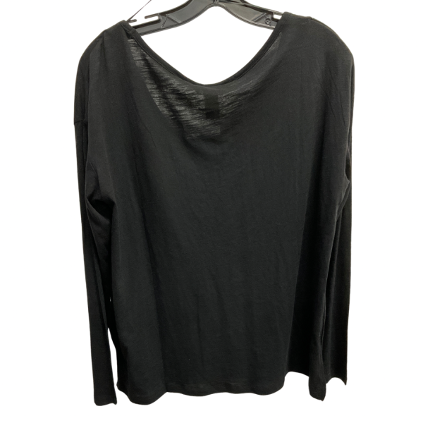 Top Long Sleeve Basic By H&m In Black, Size: M Online Hot Sale