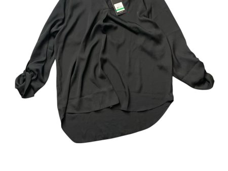 Top Long Sleeve Basic By Jones New York In Black, Size: L Discount