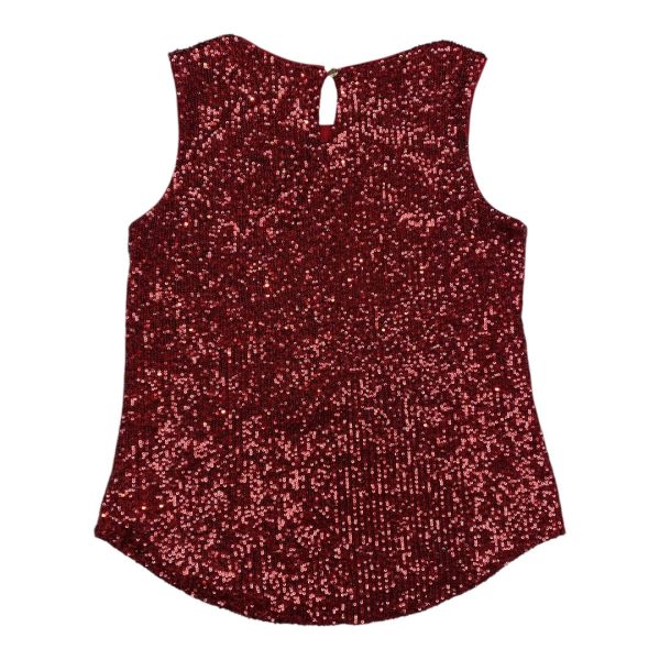 Top Sleeveless By Dkny In Red, Size: S Sale