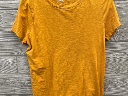 Top Short Sleeve By Sonoma In Yellow, Size: M Fashion