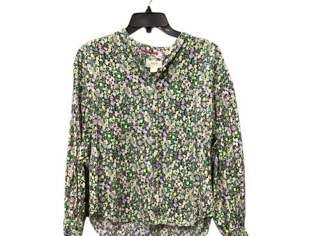 Top Long Sleeve By Maeve In Floral Print, Size: S Cheap