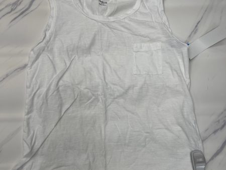 Top Sleeveless Basic By Madewell In White, Size: S on Sale