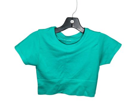 Athletic Top Short Sleeve By Aerie In Green, Size: Xs For Cheap