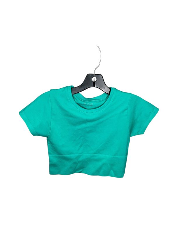 Athletic Top Short Sleeve By Aerie In Green, Size: Xs For Cheap