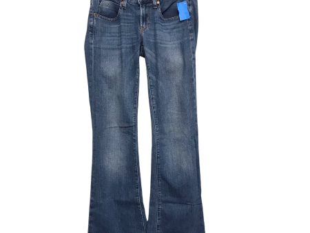 Jeans Flared By Gap In Blue Denim, Size:4 Fashion