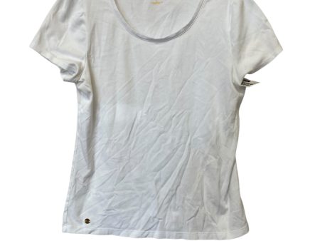 Top Short Sleeve Basic By Lilly Pulitzer In White, Size: L Cheap