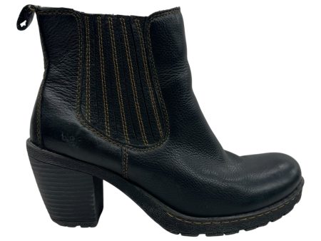 Boots Leather By Boc In Black, Size:7 For Cheap