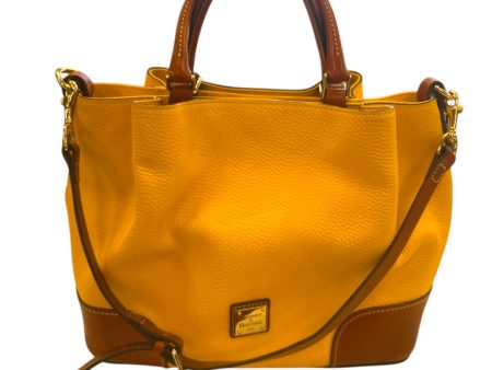 Handbag Designer By Dooney And Bourke In Yellow, Size:Medium For Discount