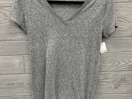 Top Short Sleeve By Mossimo In Grey, Size: M For Discount