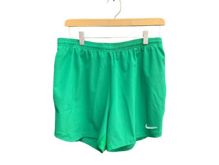 Athletic Shorts By Nike Apparel In Green, Size: S Online now