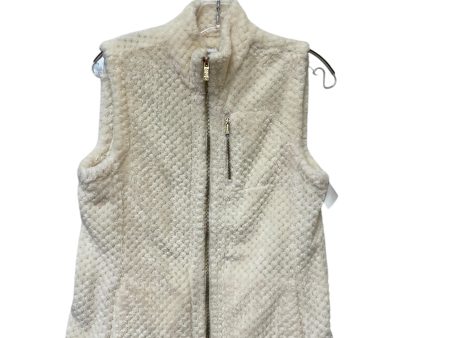 Vest Fleece By Calvin Klein In Cream, Size: S Online Sale