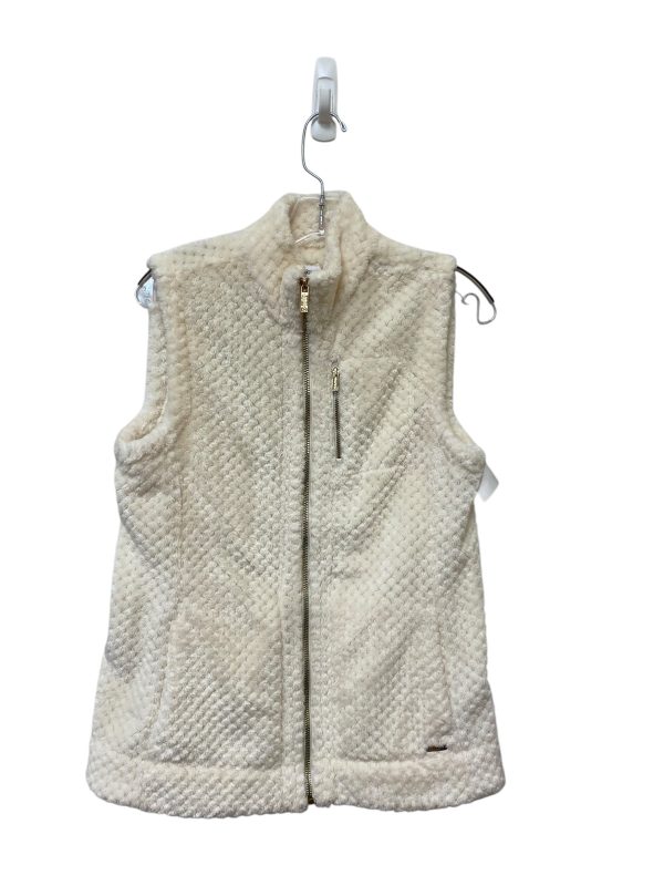 Vest Fleece By Calvin Klein In Cream, Size: S Online Sale