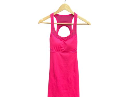 Athletic Dress By Fabletics In Pink, Size: Xs Online Hot Sale