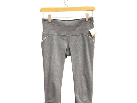 Athletic Capris By Athleta In Grey, Size: Xs on Sale