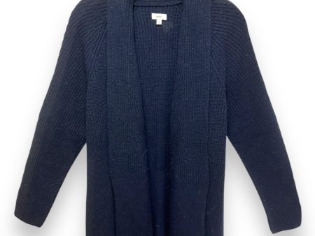 Sweater Cardigan By Vince In Blue, Size: M Online now