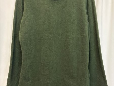 Top Long Sleeve By Cuddl Duds In Green, Size: Xl Online now