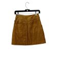 Skirt Mini & Short By Anthropologie In Yellow, Size: 0 Online Sale