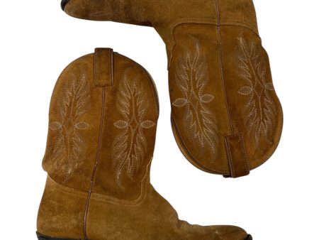 Boots Western By Tony Lama In Tan, Size: 8.5 For Sale