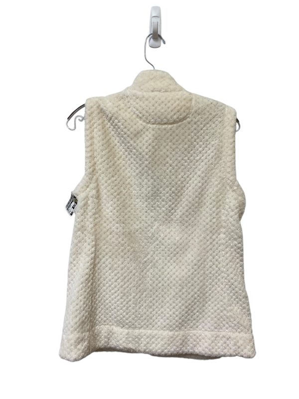 Vest Fleece By Calvin Klein In Cream, Size: S Online Sale