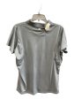 Athletic Top Short Sleeve By Clothes Mentor In Grey, Size: L Fashion