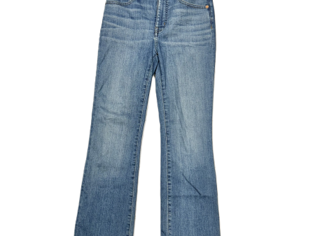 Jeans Boot Cut By Madewell In Blue Denim, Size: 00 Sale