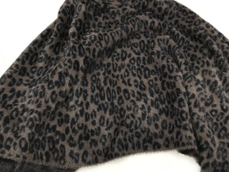 Poncho By Chicos In Animal Print, Size: S on Sale