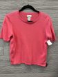 Top Short Sleeve By Liz Baker In Pink, Size: M Online Hot Sale