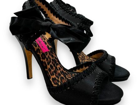 Shoes Heels Stiletto By Betsey Johnson In Black, Size: 6 Discount