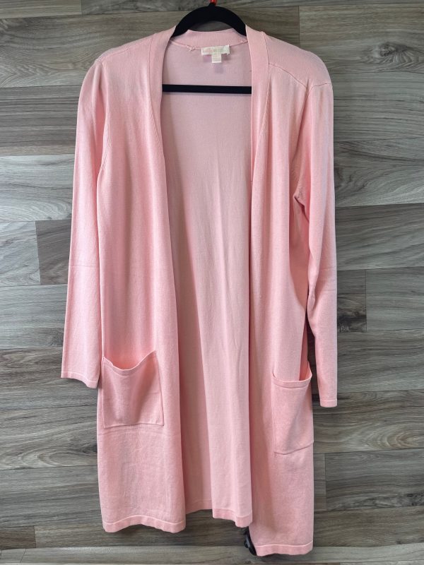 Cardigan By Belle By Kim Gravel In Pink, Size: S Online Hot Sale