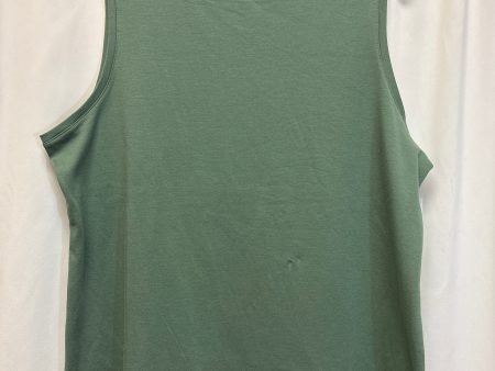 Tank Top By Croft And Barrow In Green, Size: Xl Supply