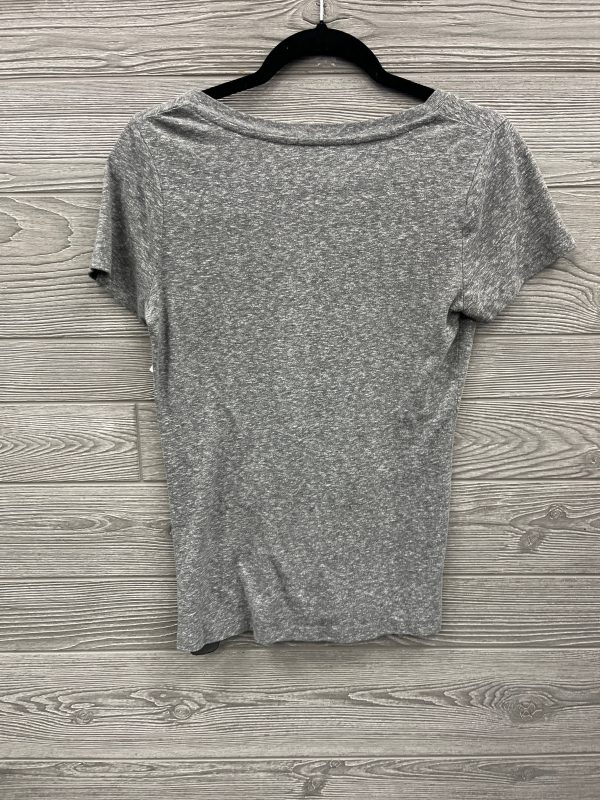 Top Short Sleeve By Mossimo In Grey, Size: M For Discount